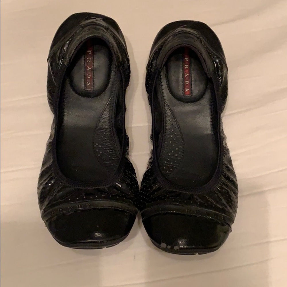 Prada ballet flats
